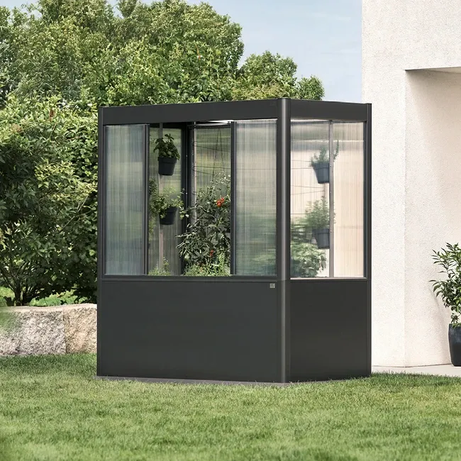 biohort Gewächshaus-Aufsatz Florentina zu HochBeet - Image 2