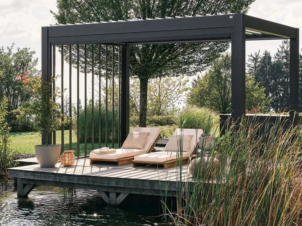 1 Biohort Gerätehaus Gartenbox Hochbeet