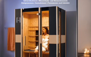 Wellness Entspannung Katalog Weka mit Sauna