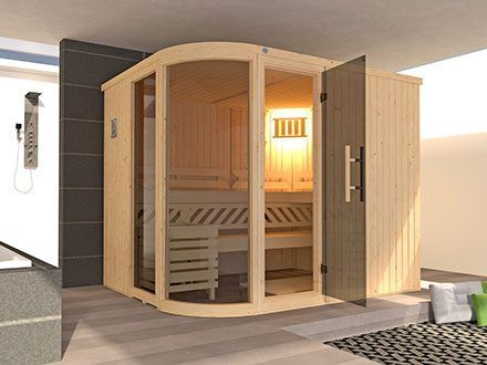 Solid Wood Sauna