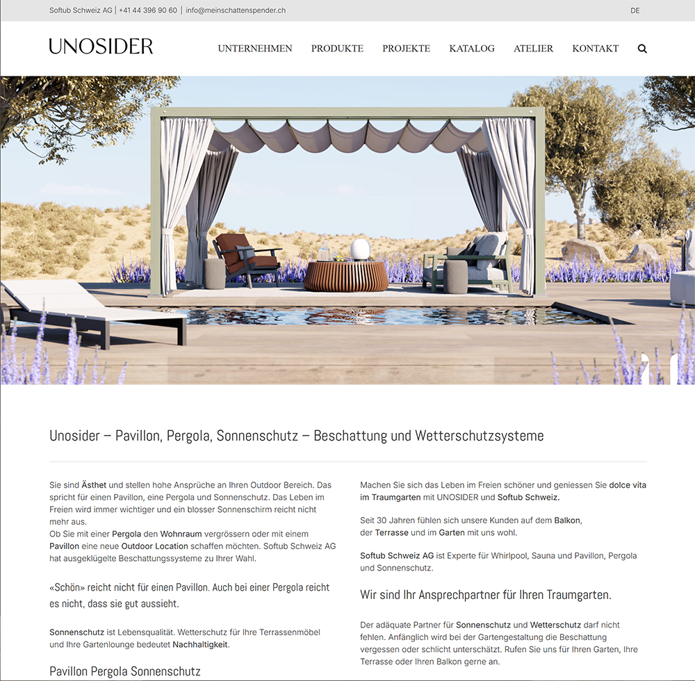 Mein Schattenspender von Unosider