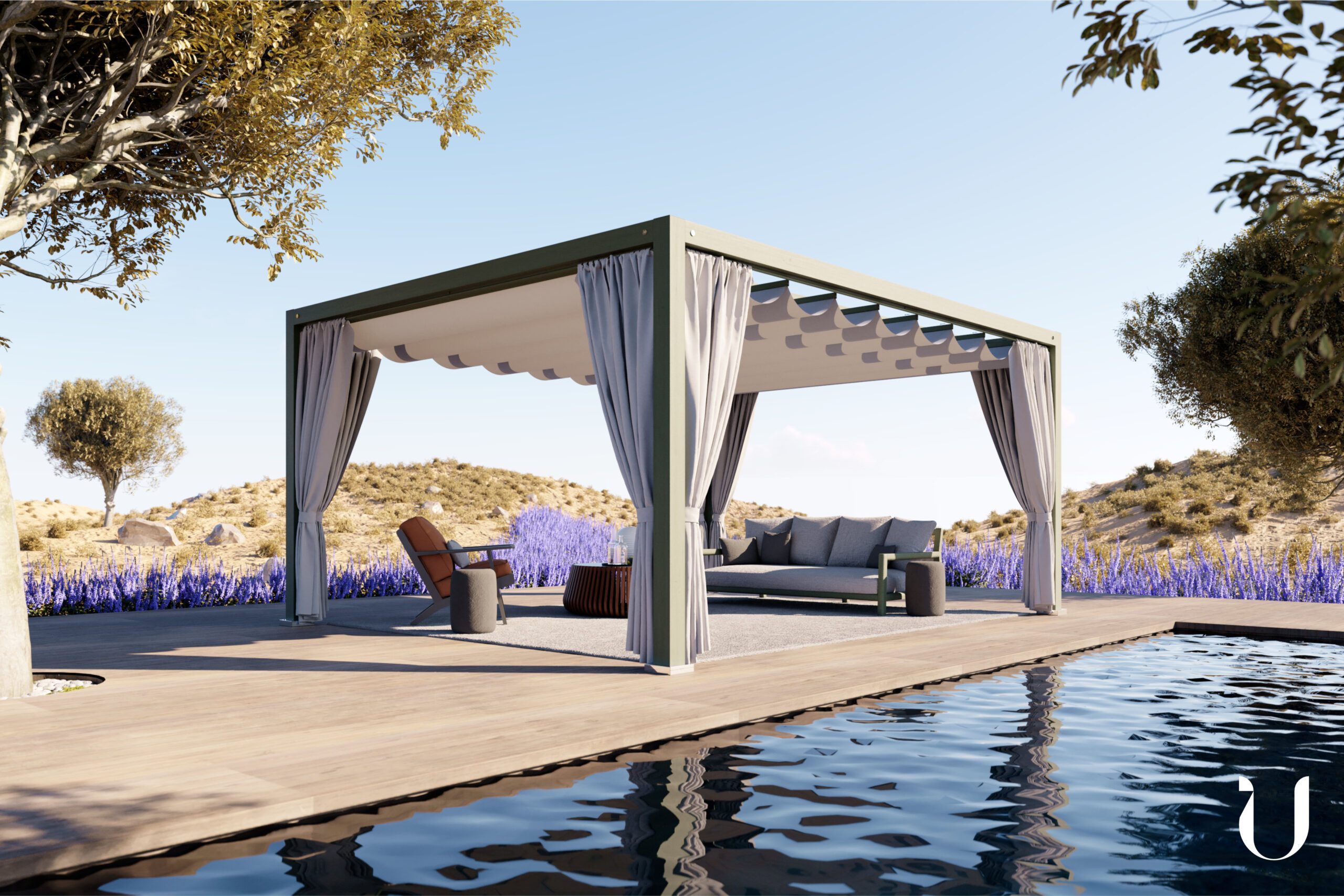 Pavillon von Unosider bei Softub Schweiz