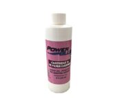 Weisse Flasche mit pinker Etikette