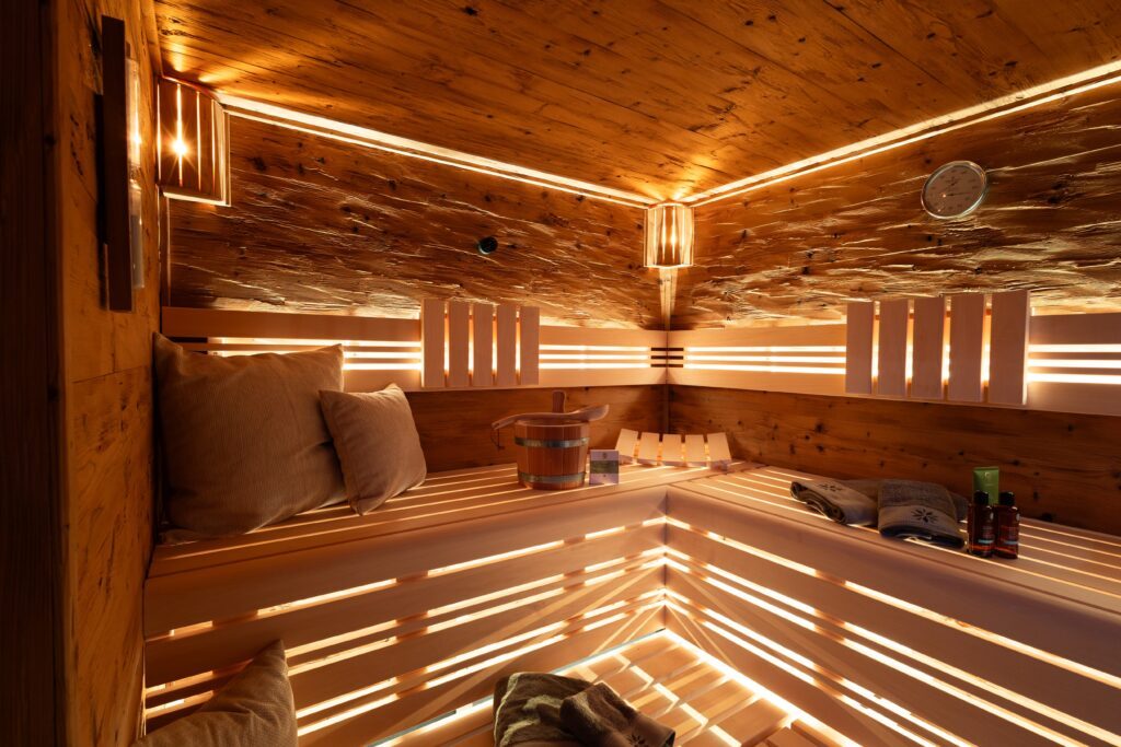 Wärmegrad Aussensauna Innensauna Sauna