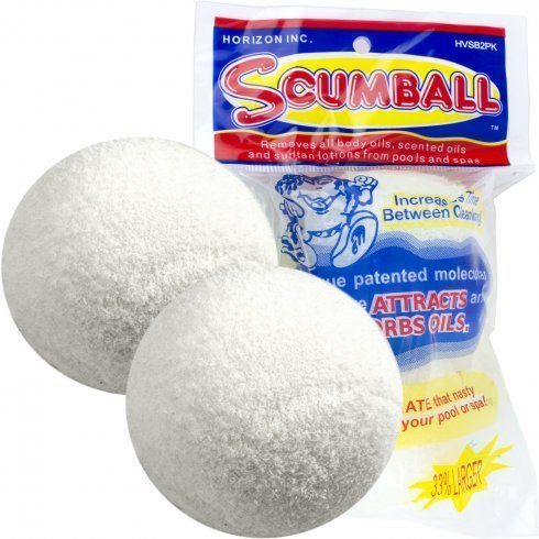Scumball Sponge. Softub Switzerland. Water care and cleaning products for Softubs.
