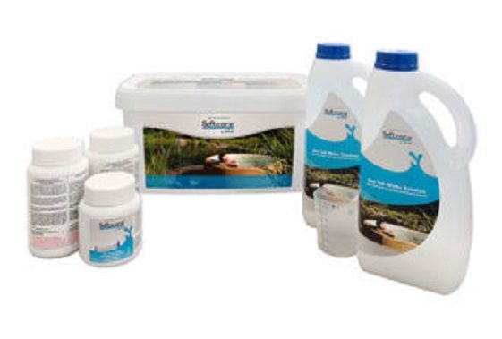 Soft Care Wasserpflege Set. Softub Schweiz. Softub. Wasserpflege und Reinigung. Beste Wasserpflege für Ihren Softub.