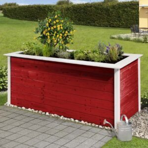 Hochbeet in rot für Ihren Traumgarten