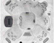 Vogelperspektive Quadratischer Whirlpool