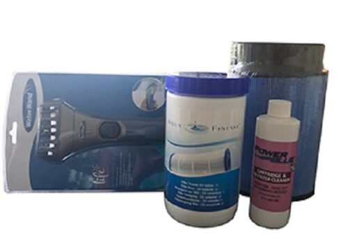 Softub Filter Care Set. Softub Switzerland. Softub. Water care and water treatment for whirlpools.