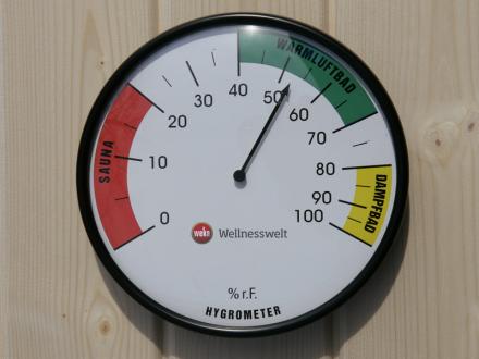 Das Weka Hygrometer. Softub. Softub Schweiz.